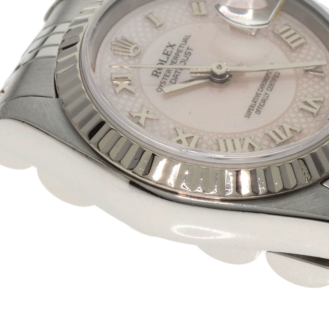 ROLEX Watches Mechanical Automatic 79174NRD Stainless Steel Silver Datejust Pink shell dial