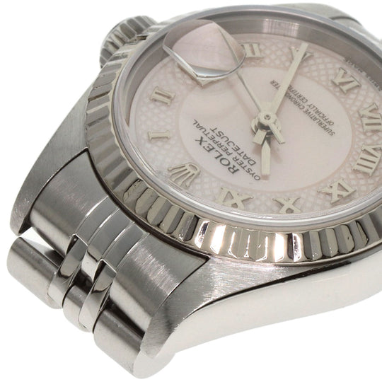 ROLEX Watches Mechanical Automatic 79174NRD Stainless Steel Silver Datejust Pink shell dial