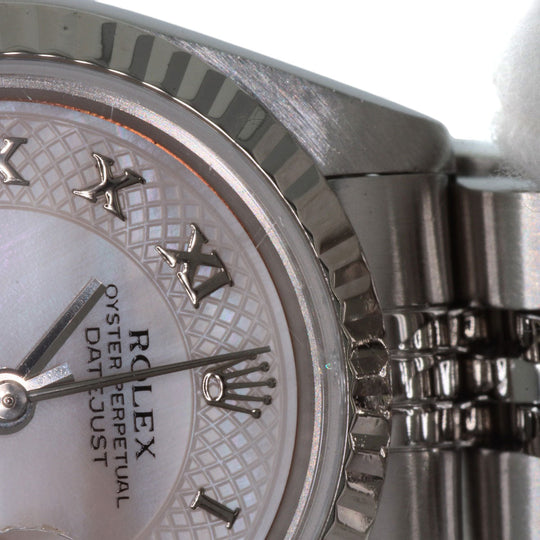 ROLEX Watches Mechanical Automatic 79174NRD Stainless Steel Silver Datejust Pink shell dial