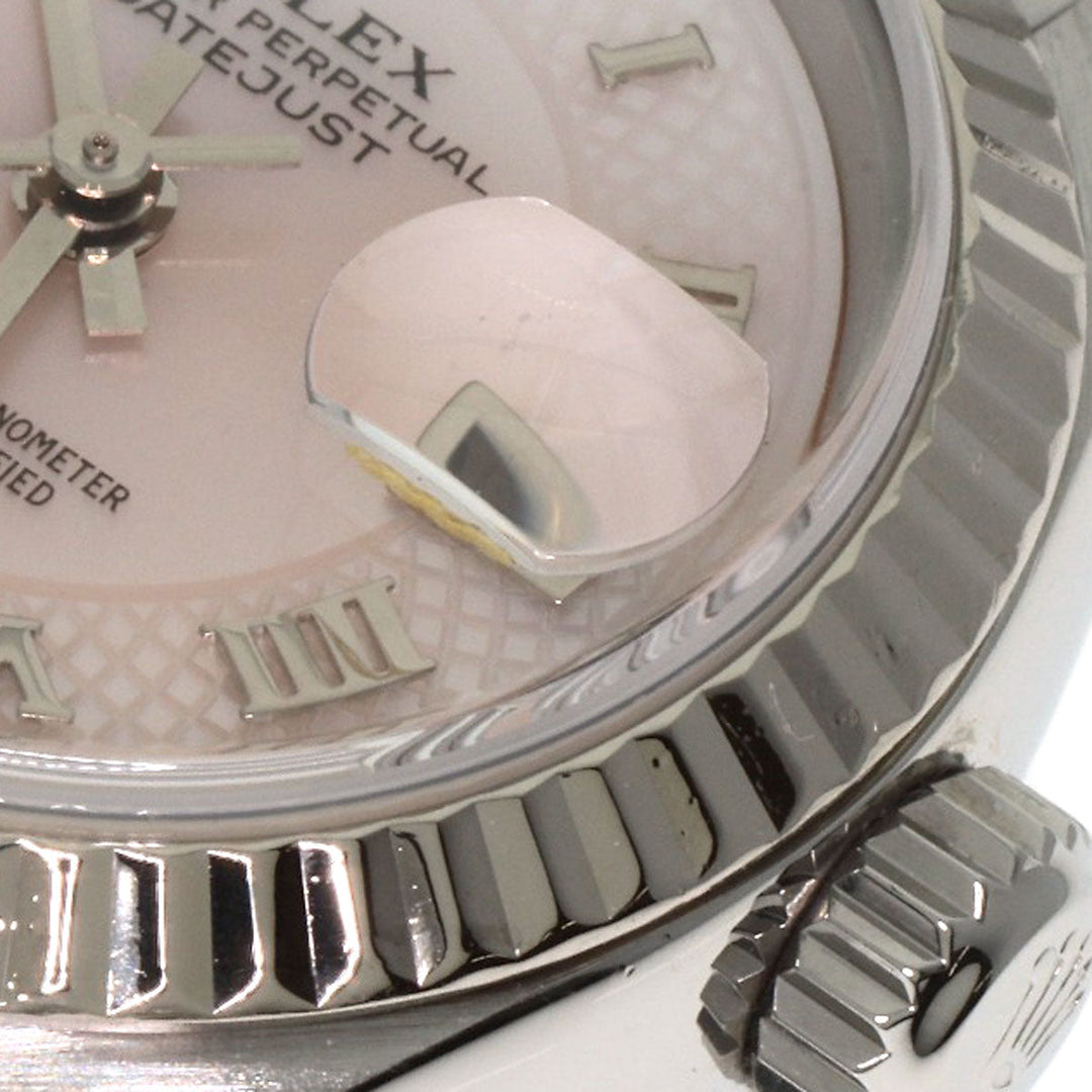 ROLEX Watches Mechanical Automatic 79174NRD Stainless Steel Silver Datejust Pink shell dial