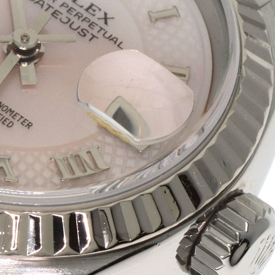 ROLEX Watches Mechanical Automatic 79174NRD Stainless Steel Silver Datejust Pink shell dial