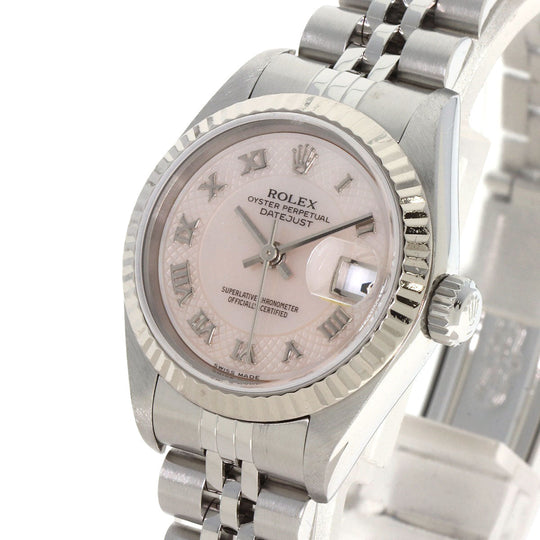 ROLEX Watches Mechanical Automatic 79174NRD Stainless Steel Silver Datejust Pink shell dial