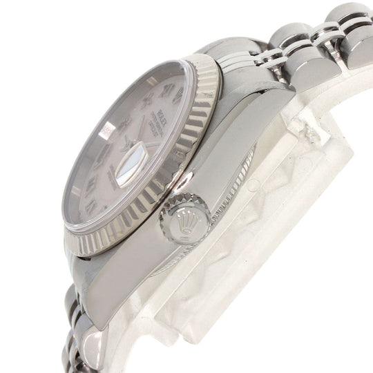 ROLEX Watches Mechanical Automatic 79174NRD Stainless Steel Silver Datejust Pink shell dial