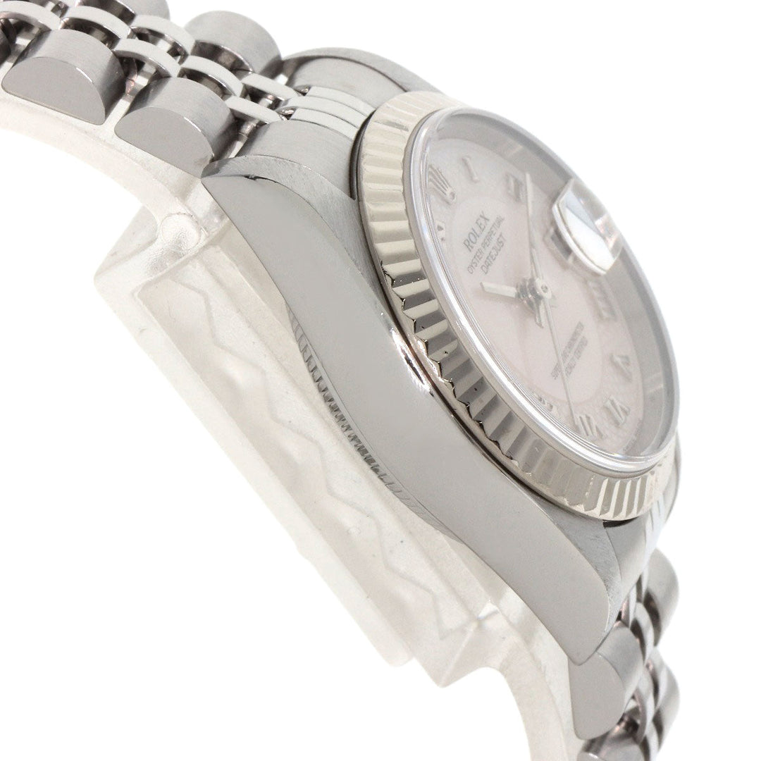 ROLEX Watches Mechanical Automatic 79174NRD Stainless Steel Silver Datejust Pink shell dial