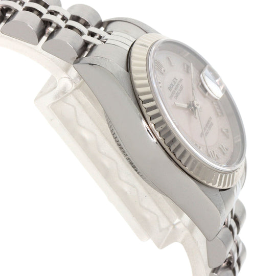 ROLEX Watches Mechanical Automatic 79174NRD Stainless Steel Silver Datejust Pink shell dial