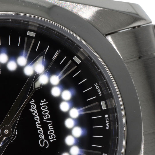 OMEGA Watches Quartz 2577.50 Stainless Steel , Stainless Steel Silver Seamaster Aqua Terra black dial Women Used Authentic