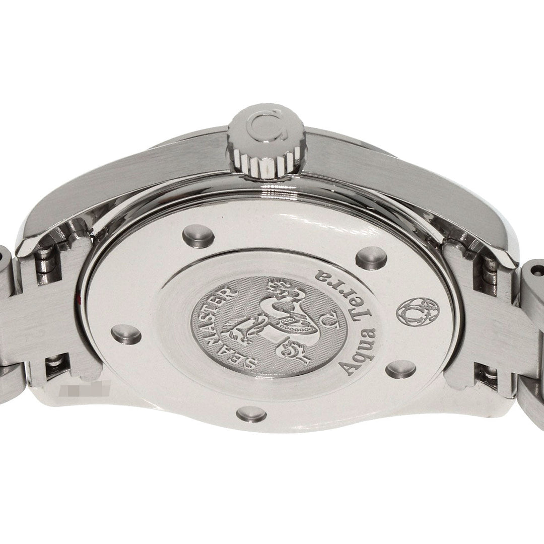 OMEGA Watches Quartz 2577.50 Stainless Steel , Stainless Steel Silver Seamaster Aqua Terra black dial Women Used Authentic