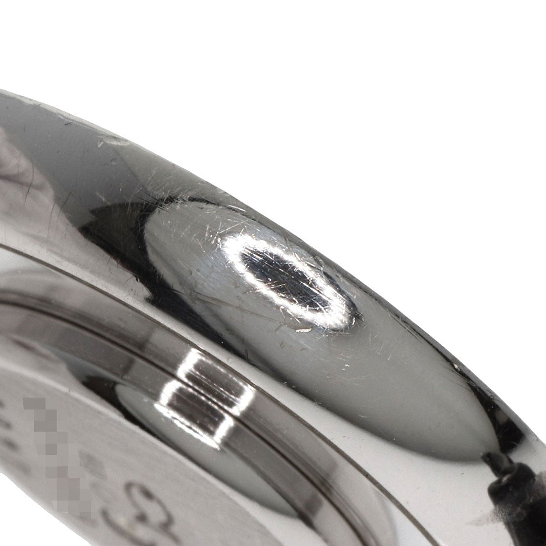 Chopard Watches Quartz 20/3957 K18WG , Leather , Diamond Silver Happy diamond white dial Women Used Authentic