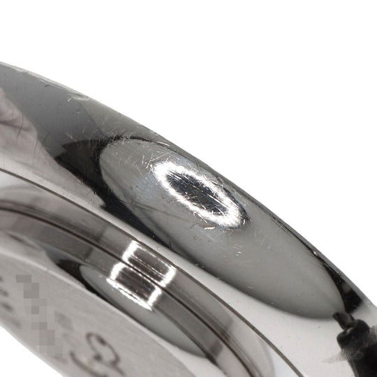 Chopard Watches Quartz 20/3957 K18WG , Leather , Diamond Silver Happy diamond white dial Women Used Authentic