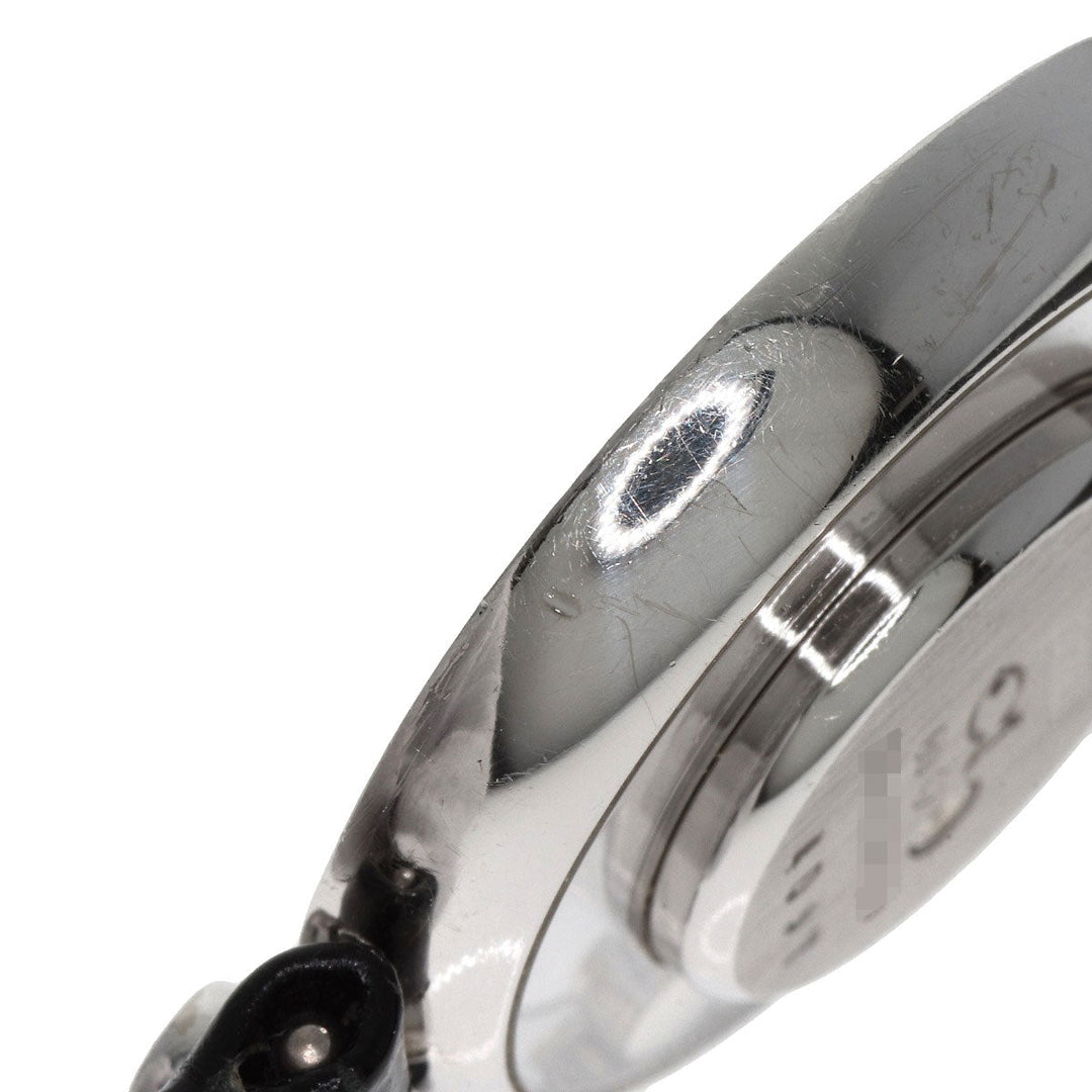 Chopard Watches Quartz 20/3957 K18WG , Leather , Diamond Silver Happy diamond white dial Women Used Authentic