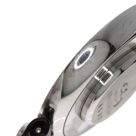 Chopard Watches Quartz 20/3957 K18WG , Leather , Diamond Silver Happy diamond white dial Women Used Authentic