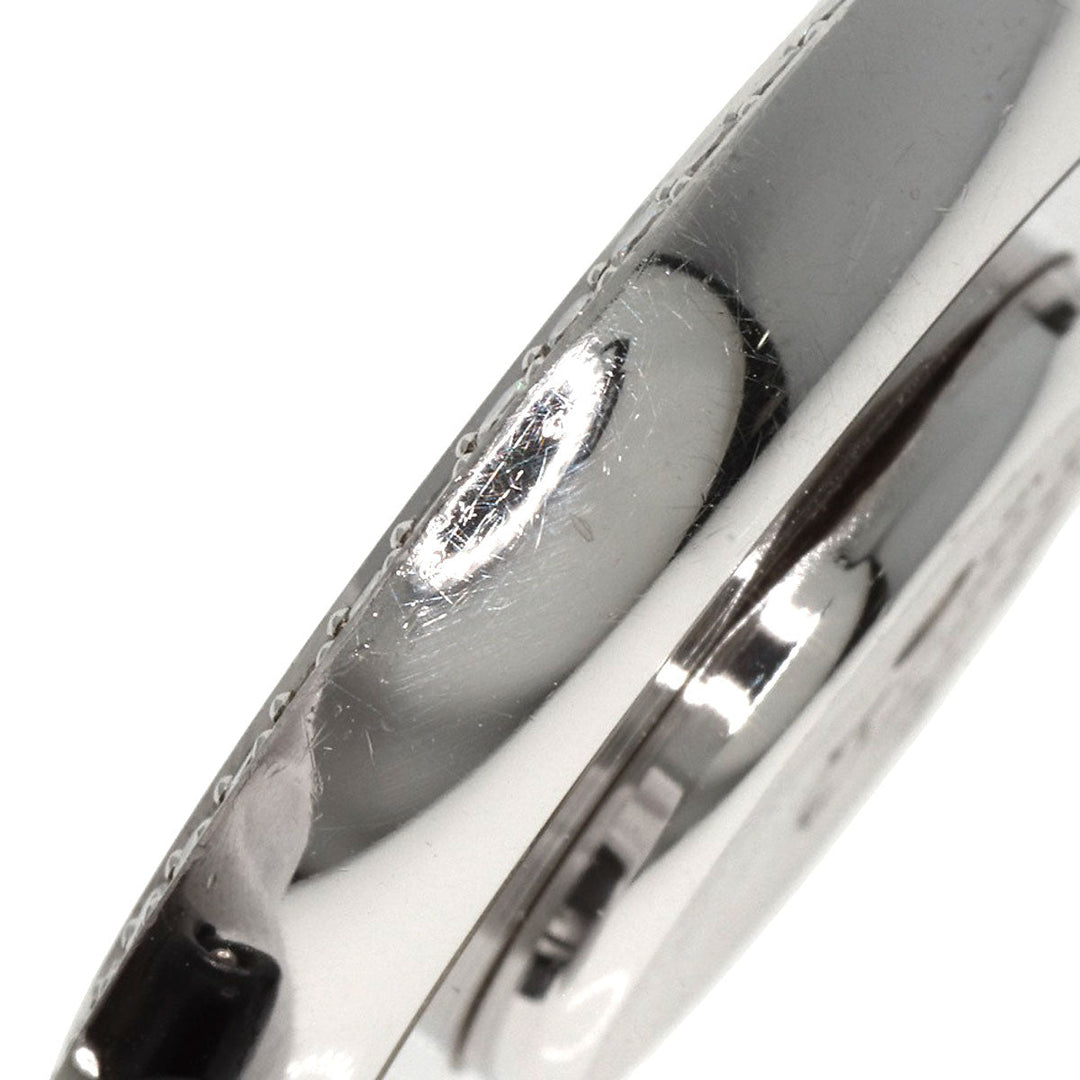 Chopard Watches Quartz 20/3957 K18WG , Leather , Diamond Silver Happy diamond white dial Women Used Authentic