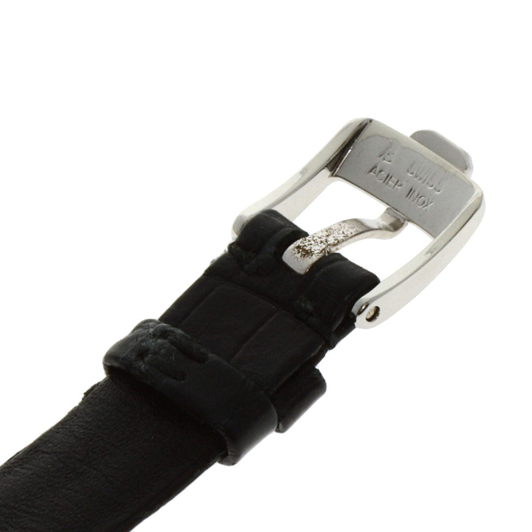 Chopard Watches Quartz 20/3957 K18WG , Leather , Diamond Silver Happy diamond white dial Women Used Authentic