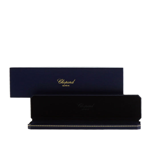 Chopard Watches Quartz 20/3957 K18WG , Leather , Diamond Silver Happy diamond white dial Women Used Authentic