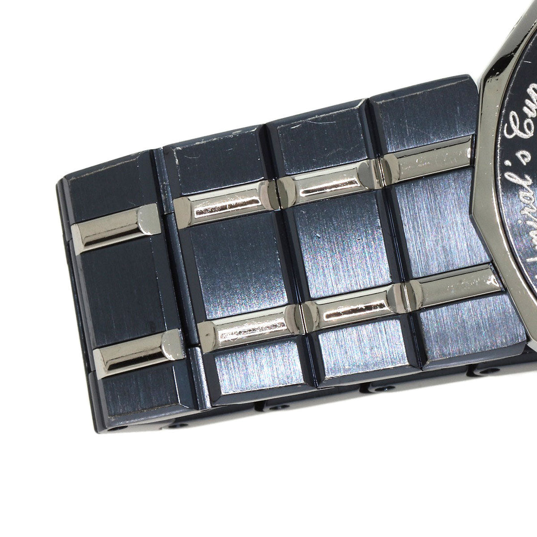 CORUM Watches Quartz C 39.610.30V50B Stainless Steel Navy Admirals Silver dial Women Used Authentic