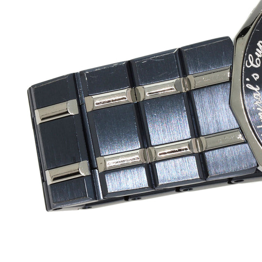 CORUM Watches Quartz C 39.610.30V50B Stainless Steel Navy Admirals Silver dial Women Used Authentic