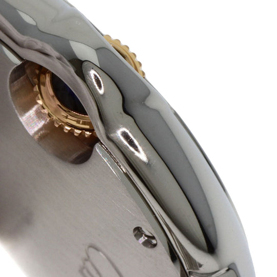 CARTIER Watches Quartz WE902030 Stainless Steel , SSxK18PG Silver Baron Blue 1.1" 11P Diamond Silver dial Women Used Authentic