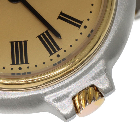Dunhill Watches Quartz Stainless Steel , SSxGP gold Millennium gold dial Women Used Authentic