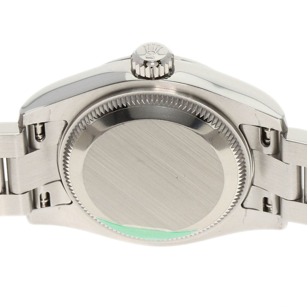 ROLEX Watches Mechanical Automatic 176200 Stainless Steel , Stainless Steel Silver Oyster Perpetual 26 Red Grape Red grape dial Women Used Authentic