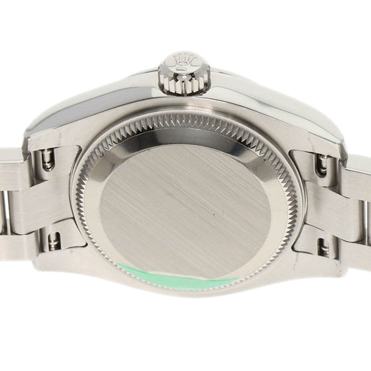 ROLEX Watches Mechanical Automatic 176200 Stainless Steel , Stainless Steel Silver Oyster Perpetual 26 Red Grape Red grape dial Women Used Authentic