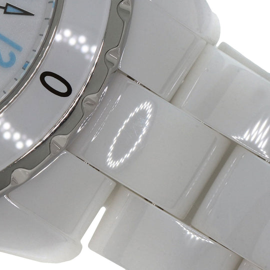 CHANEL Watches Mechanical Automatic H3827 Ceramic, Ceramic white J12 1.5" Blue Light Limited to 2000 units white dial mens Used Authentic