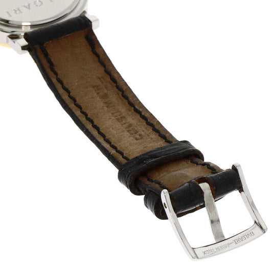 BVLGARI Watches Quartz BB26SGLD Stainless Steel, Leather gold Bulgari Bulgari black dial Women Used Authentic