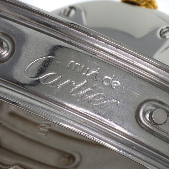 CARTIER Watches Quartz W10073F4 Stainless Steel, Combination Silver Mast 21 Silver dial Women Used Authentic