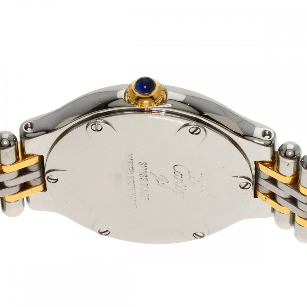 CARTIER Watches Quartz W10073F4 Stainless Steel, Combination Silver Mast 21 Silver dial Women Used Authentic