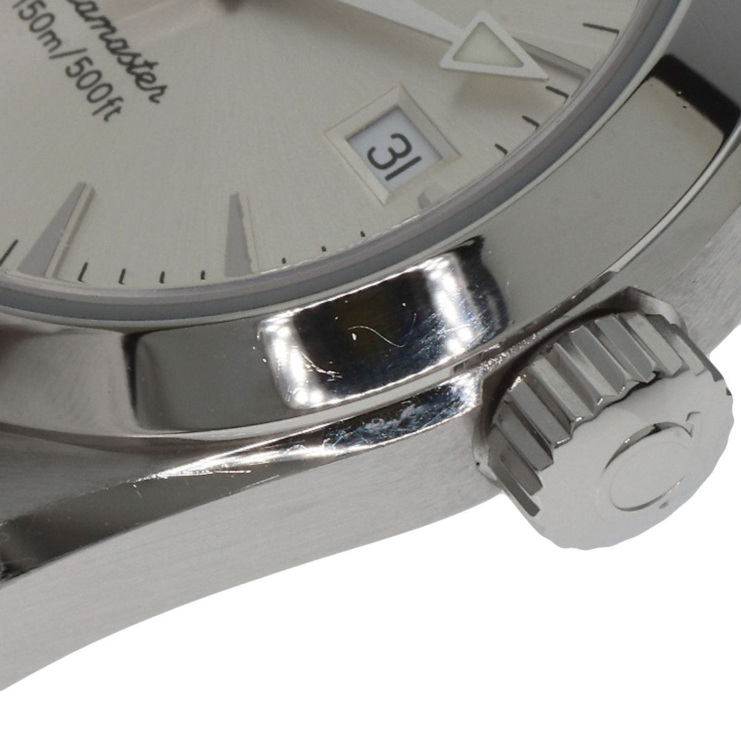 OMEGA Watches Quartz 2577.30 Stainless Steel , Stainless Steel Silver Aqua Terra Silver dial Women Used Authentic