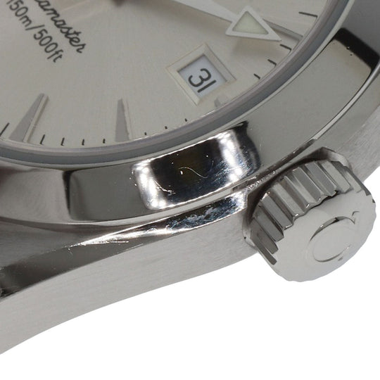 OMEGA Watches Quartz 2577.30 Stainless Steel , Stainless Steel Silver Aqua Terra Silver dial Women Used Authentic