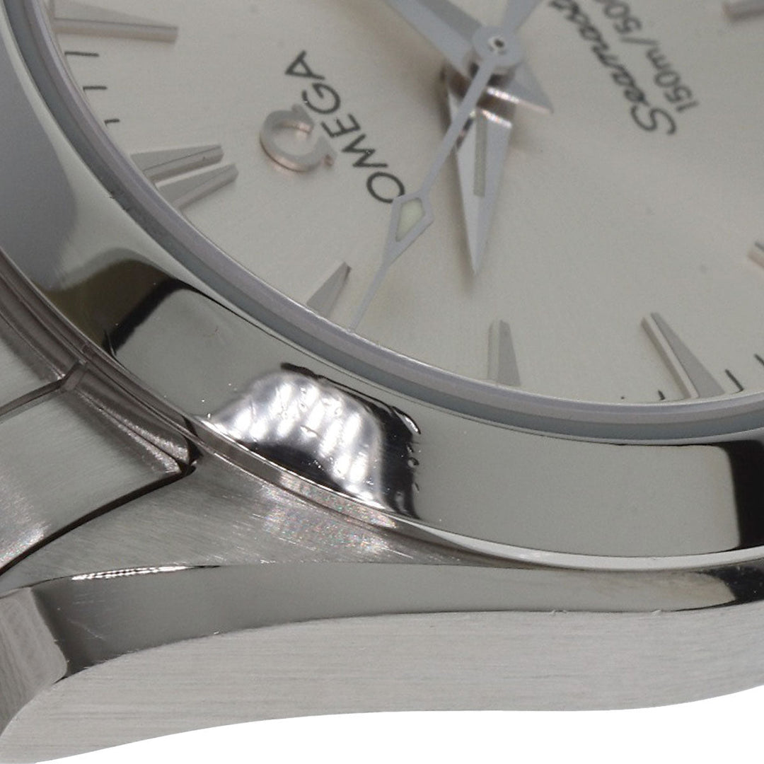 OMEGA Watches Quartz 2577.30 Stainless Steel , Stainless Steel Silver Aqua Terra Silver dial Women Used Authentic