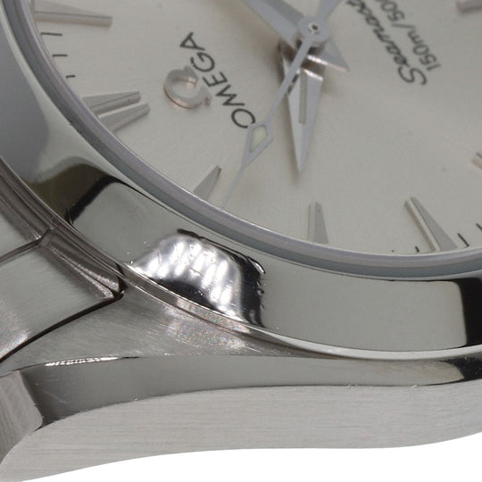 OMEGA Watches Quartz 2577.30 Stainless Steel , Stainless Steel Silver Aqua Terra Silver dial Women Used Authentic