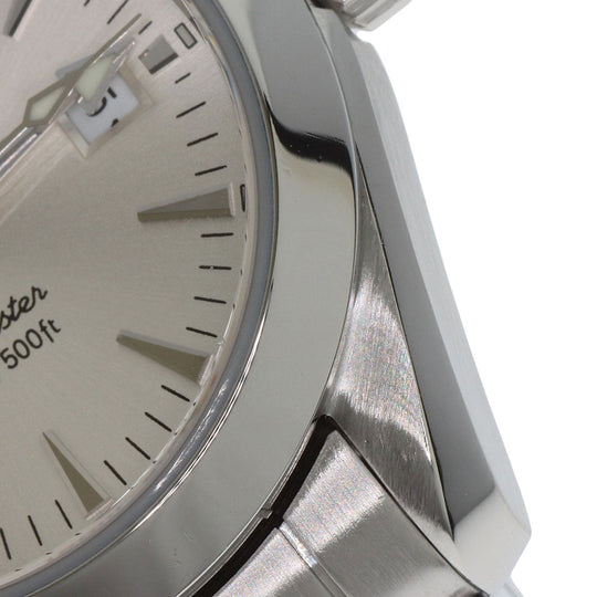 OMEGA Watches Quartz 2577.30 Stainless Steel , Stainless Steel Silver Aqua Terra Silver dial Women Used Authentic