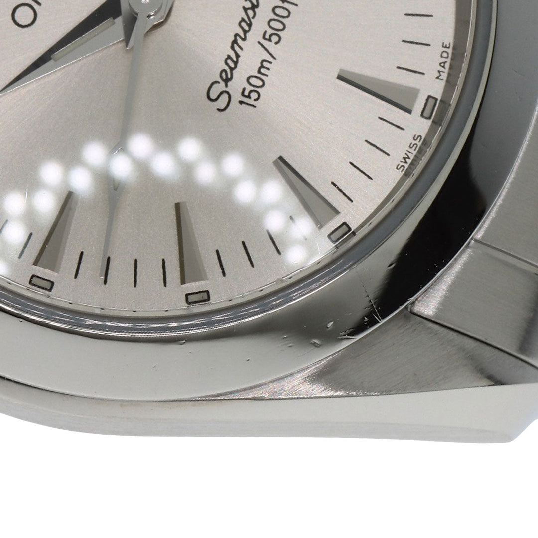 OMEGA Watches Quartz 2577.30 Stainless Steel , Stainless Steel Silver Aqua Terra Silver dial Women Used Authentic