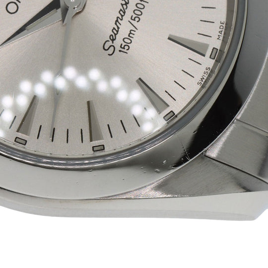 OMEGA Watches Quartz 2577.30 Stainless Steel , Stainless Steel Silver Aqua Terra Silver dial Women Used Authentic