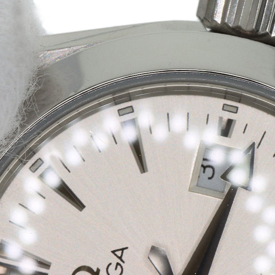 OMEGA Watches Quartz 2577.30 Stainless Steel , Stainless Steel Silver Aqua Terra Silver dial Women Used Authentic