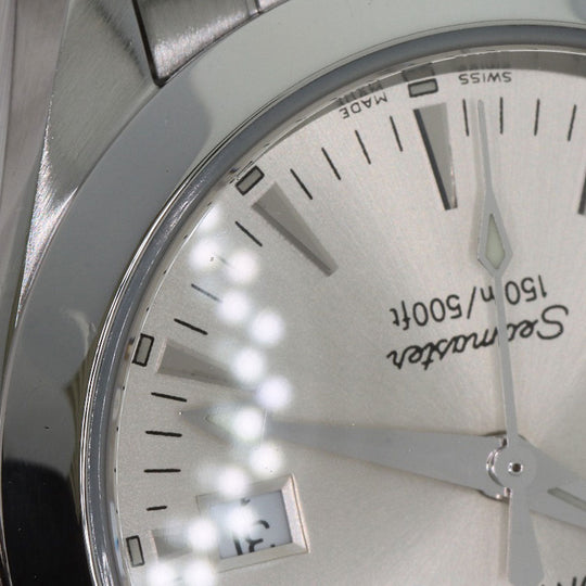 OMEGA Watches Quartz 2577.30 Stainless Steel , Stainless Steel Silver Aqua Terra Silver dial Women Used Authentic