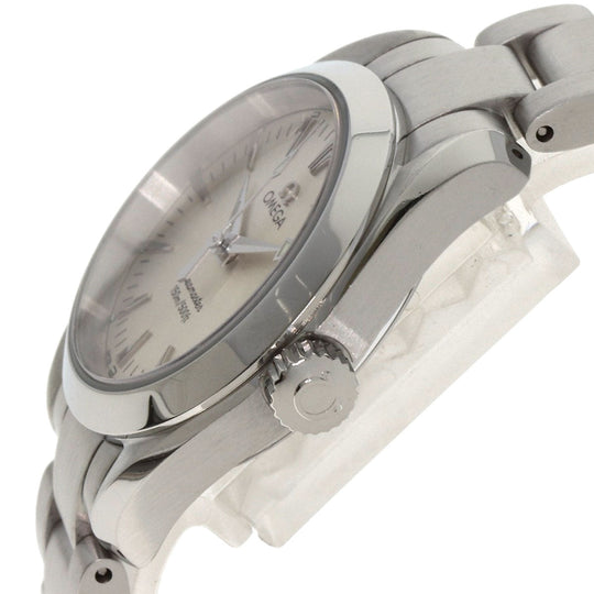 OMEGA Watches Quartz 2577.30 Stainless Steel , Stainless Steel Silver Aqua Terra Silver dial Women Used Authentic