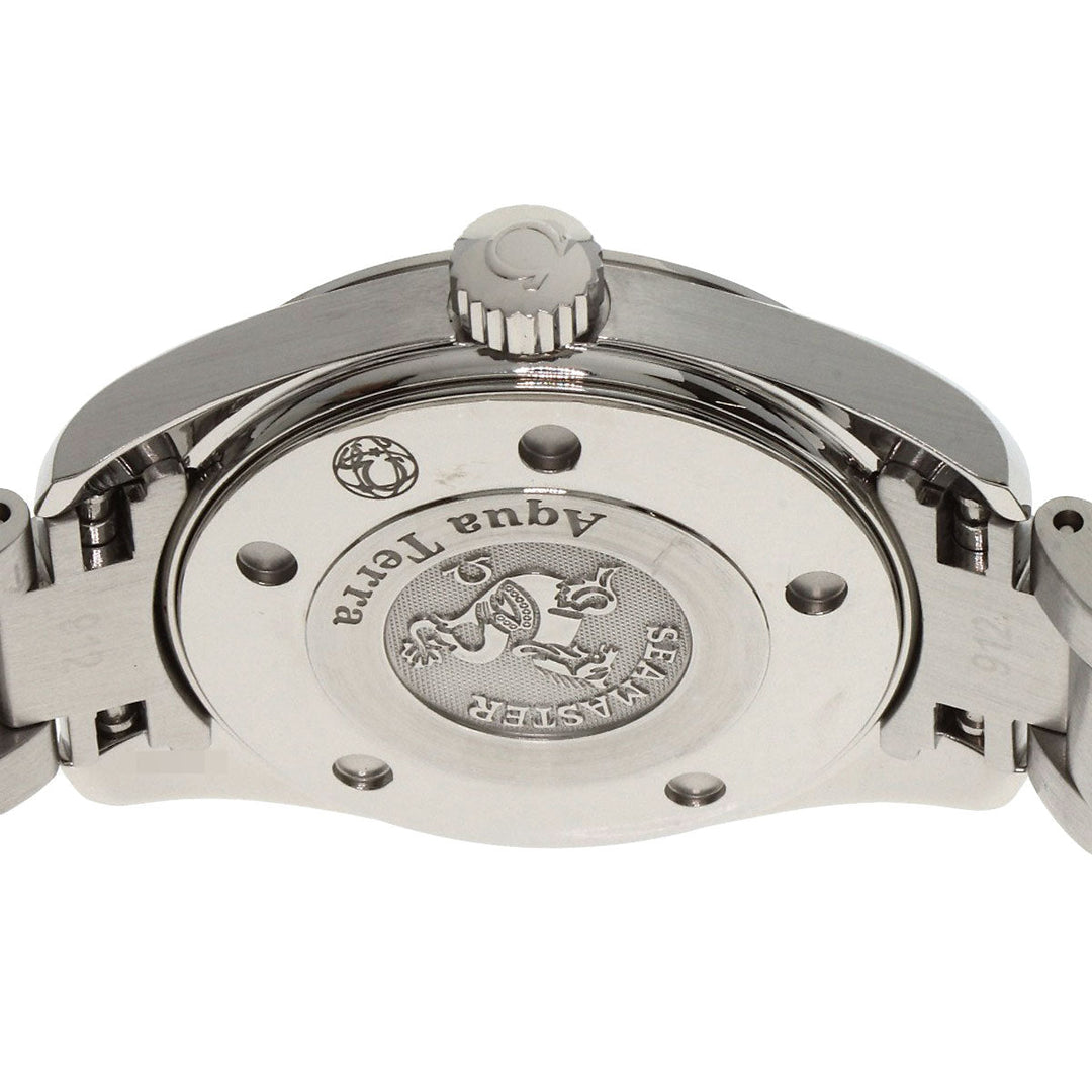OMEGA Watches Quartz 2577.30 Stainless Steel , Stainless Steel Silver Aqua Terra Silver dial Women Used Authentic
