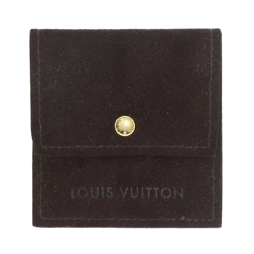 LOUIS VUITTON Ring K18WG Silver Petite Bourg Empreinte 1P Diamond #65