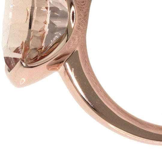 TASAKI Ring SG750 gold Morganite Sakura Gold Women Used Authentic