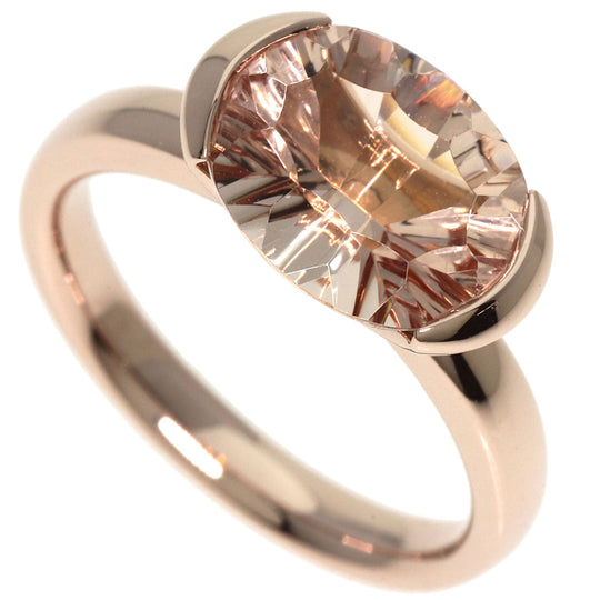 TASAKI Ring SG750 gold Morganite Sakura Gold Women Used Authentic