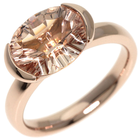 TASAKI Ring SG750 gold Morganite Sakura Gold Women Used Authentic