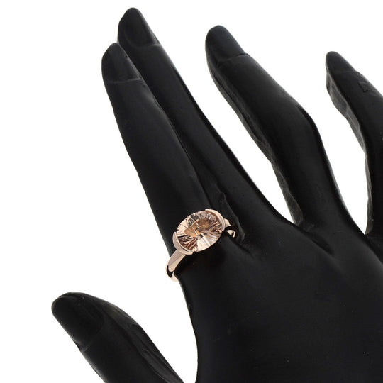 TASAKI Ring SG750 gold Morganite Sakura Gold Women Used Authentic