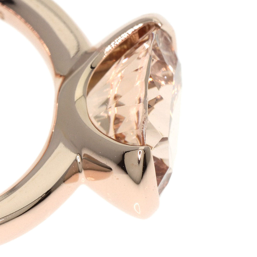 TASAKI Ring SG750 gold Morganite Sakura Gold Women Used Authentic