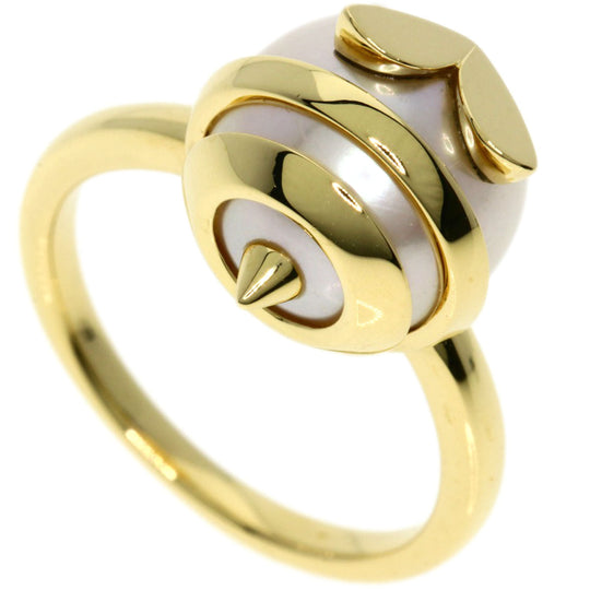 TASAKI Ring 18K Yellow Gold gold Landscape Sculpture Pearl