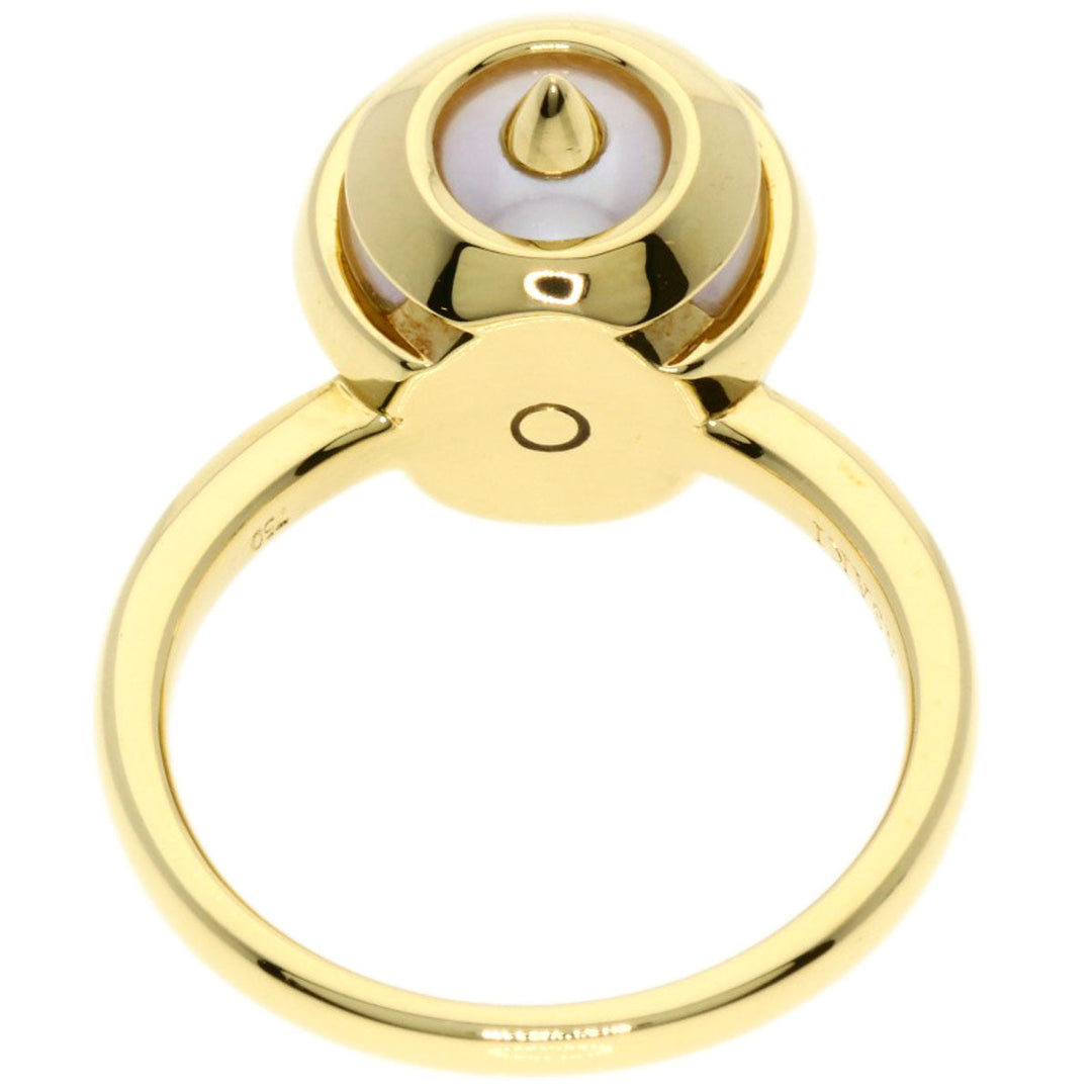 TASAKI Ring 18K Yellow Gold gold Landscape Sculpture Pearl