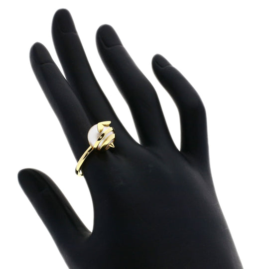 TASAKI Ring 18K Yellow Gold gold Landscape Sculpture Pearl