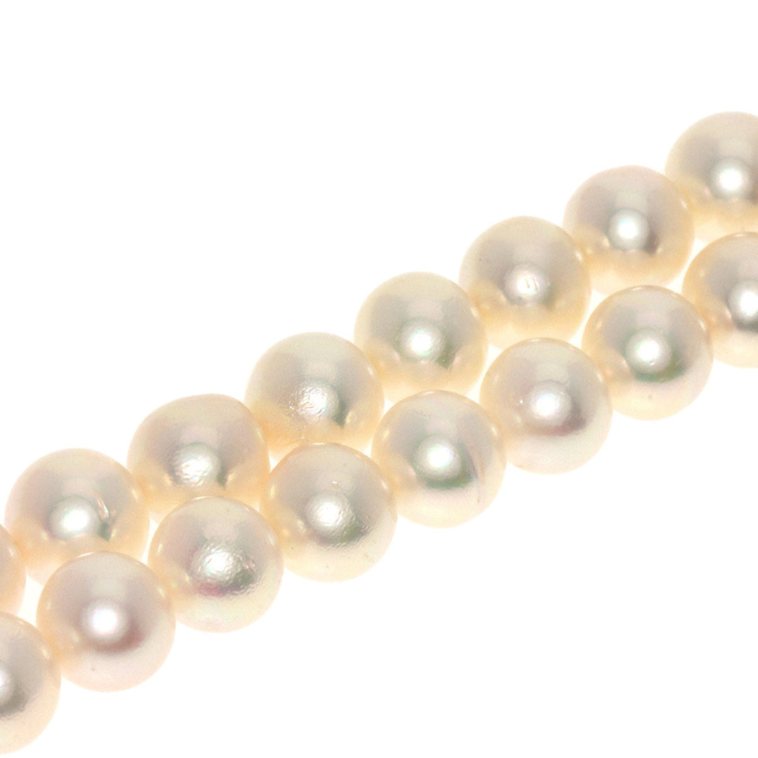 TASAKI Necklace SV ,  Pearl white Pearl Earrings 2-piece set Women Used Authentic