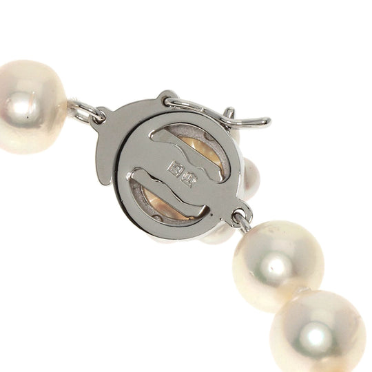 TASAKI Necklace SV ,  Pearl white Pearl Earrings 2-piece set Women Used Authentic